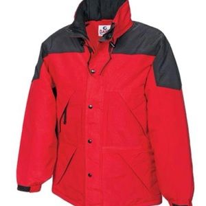Men’s Game Sportswear Yukon Cost 3n 1 XL Hooded Red & Black Pockets NEW WITH TAG